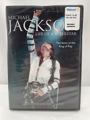 Michael Jackson: Life of a Superstar (DVD, 2009) Brand New Factory Sealed