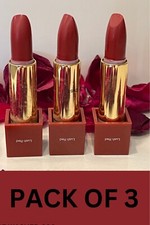 Lot Of 3 Elizabeth Arden Exceptional Lipstick LUSH RED 01 Discontinued New RARE