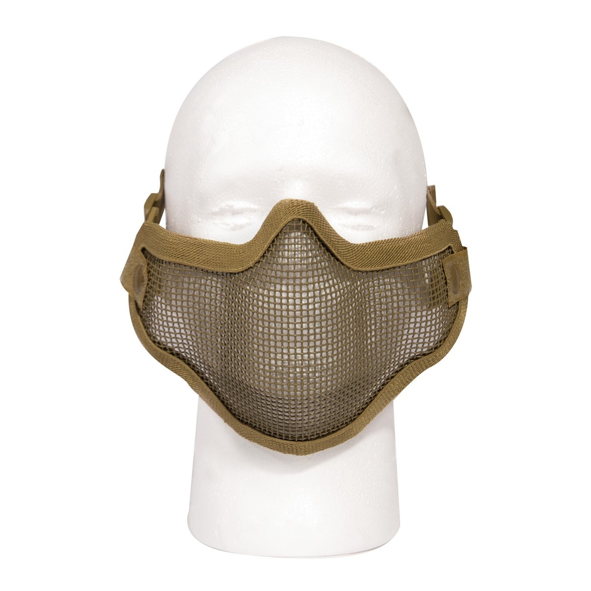 Airsoft Half Tactical Face Mask Carbon Steel Wired Mesh