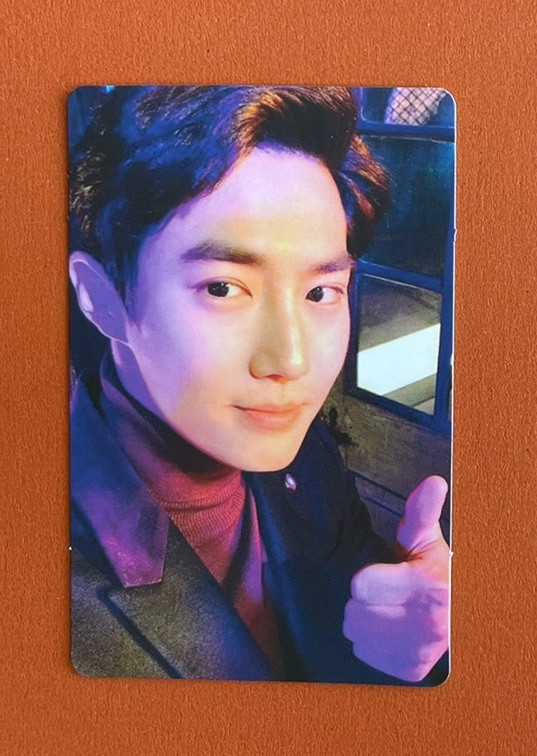 EXO Suho 5th Anniversary Debut Limited Edition Photocard Hard