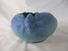 Vintage Van Briggle Pottery Acorn Leaf 6" Turquoise Blue Vase/Planter
