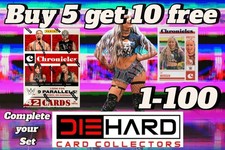 2023 WWE Chronicles 1-100 Complete Your Set You Pick Buy 5 get 10 free