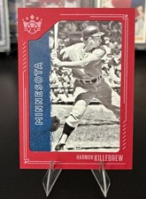 2021 Panini Diamond Kings Baseball Framed Red #24 - Harmon Killebrew - Twins