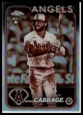 2024 Topps Chrome #226 Trey Cabbage Sepia Refractors