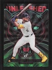 Jackson Chourio 2025 Donruss Unleashed Green Laser #10