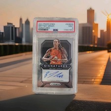 2019 Panini Donruss WNBA Brittney Griner. Autographs.