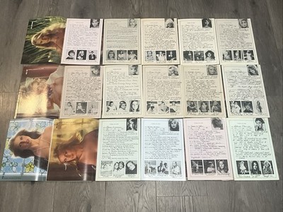 Vintage Playboy Playmate Centerfold's Only Late 70's Early 80's Lot of (15)