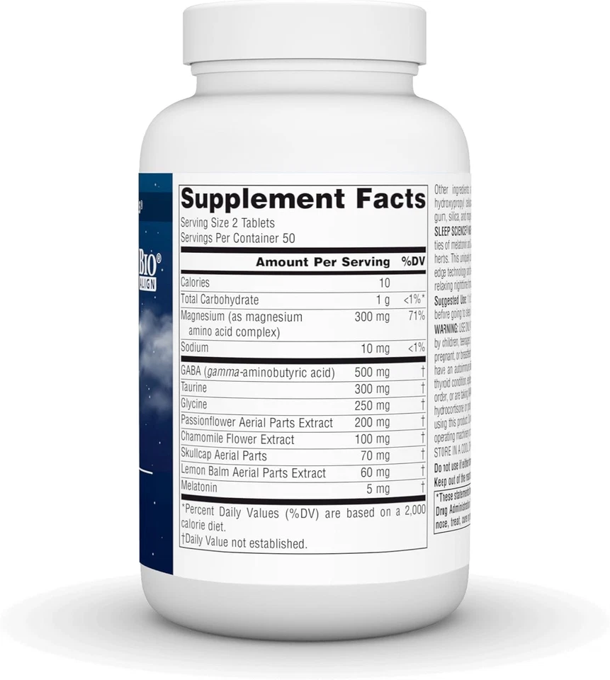 Source Naturals Reposapiés con Melatonina 100 Comprimidos Foto 3 de 4