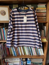 Seasalt Vista Sweatshirt in Slipcast Night Vermillion New with Tags Size 20