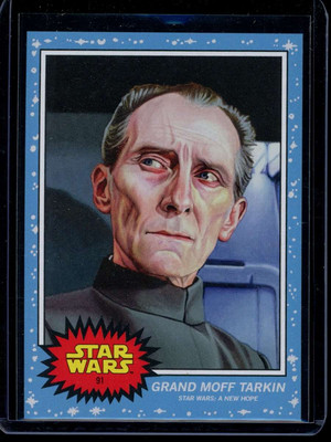 2020 Topps Star Wars Living Set #91 Grand Moff Tarkin Base Card