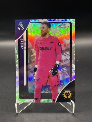 Jose Sa /92 2025-26 EPL Topps Chrome Wolves