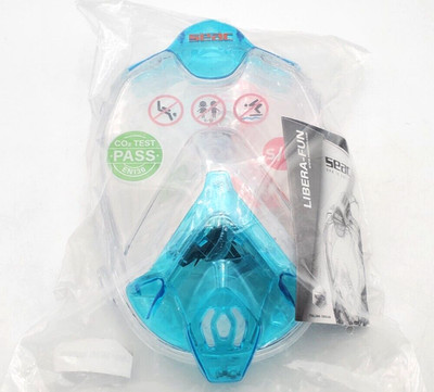 Seac Libera (NEW GEN) Full Face Integrated Snorkeling Mask Aqua/Orange Size S/M