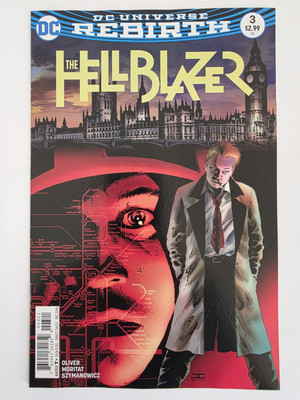 THE HELLBLAZER #3 9.4 NM 2016 1ST PRINT MAIN COVER A DC COMICS