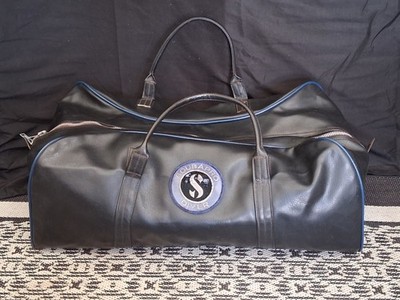 Vintage Scubapro Diver Duffel Bag Zippered Canvas Carry Travel Bag