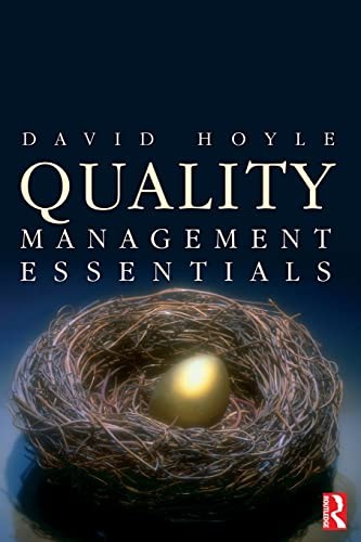 Quality Management Essentials,David Hoyle
