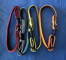 4 Dog Collars Nylon Small Adjustable Strong Collars Soft Padded Dogs 8"-14"