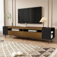TV Cabinet TV Stand Unit with Ample Storage Living Room Furniture for 70 inch TV