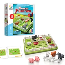 SmartGames Smart Farmer Board Game, a Fun, STEM Focused Cognitive Skill-Build...