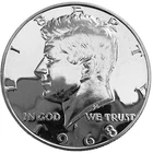 1968 S Kennedy Proof Half Dollar Coin 40% Silver UNC Gem US Coin