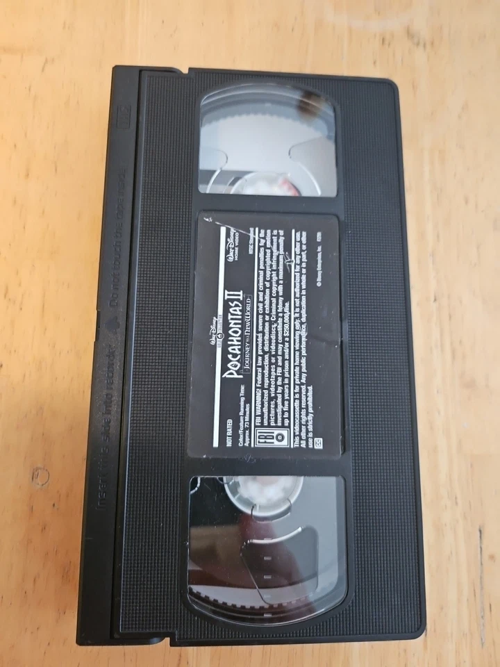 Pocahontas II: Journey To A New World (VHS, 2000, Gold Collection Edition) - Image 3 of 3