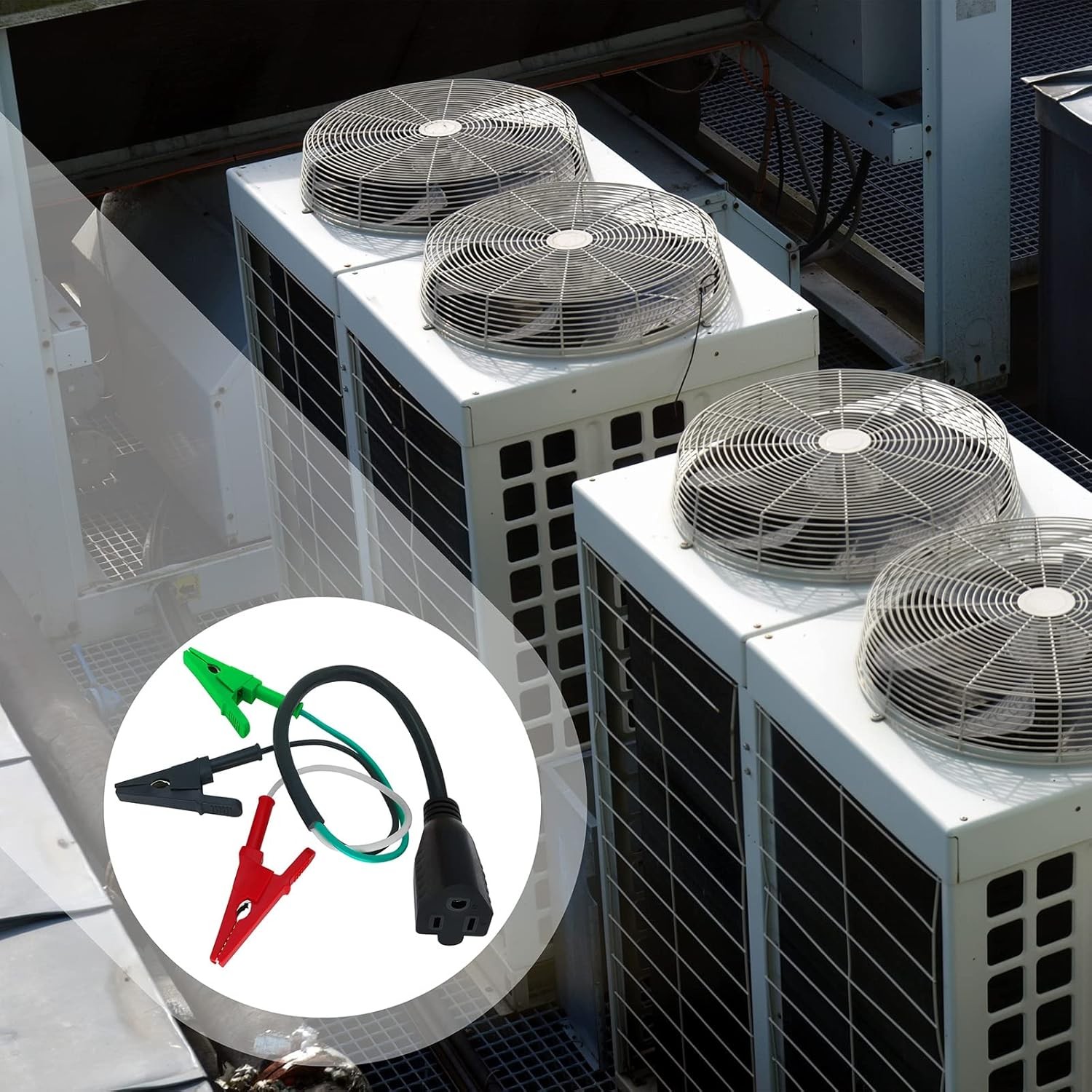 HVAC Adapter Cord for Circuit Breaker Finder RT250 ET300 ET310 Yellow Jacket