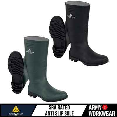 Herren Delta Plus Gummi Wasserfest Regen Winter Gummistiefel Regenstiefel Schuhe