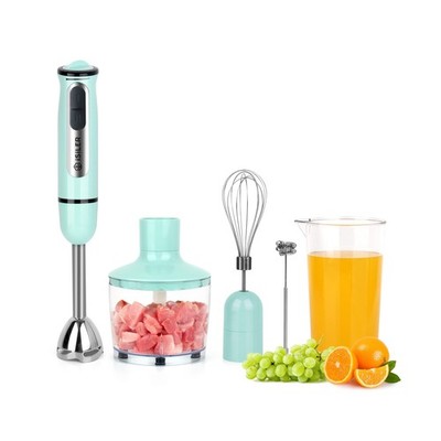 Immersion Hand Blender, ISILER 5-in-1 500-Watt Multi-Purpose Stick ... Fast Ship