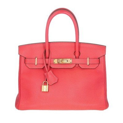 Hermes Clemence Birkin 30 Rose Jaipur