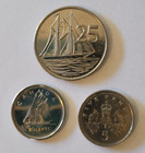 3 Canadian Coins 2001 (5 Pence) 2002 (25 Cents) 1952-20002 (10 Cents) Circulated — photo 4