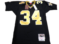 MITCHELL & NESS NFL NEW ORLEANS SAINTS RICKY WILLIAMS 1999 LEGACY JERSEY 36 S