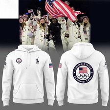 Felpa con cappuccio Team USA 2026 Milano Cortina 2026 Giochi Olimpici Invernali Taglia S-5XL