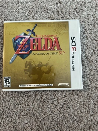 The Legend of Zelda: Ocarina of Time 3D for Nintendo 3DS, 2011, Complete in Box