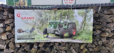 Banner  Deutz 1850 x 800 mm Plakat Werbemittel Classic Plane 12 Ösen