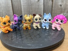 Set Of 6 Puppy Christmas Ornaments