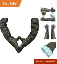 Ergonomic Waterproof Animal Handling Gloves - Ultimate Protection for Pet Lovers
