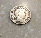1910 P Barber Head Dime - Silver, VG+
