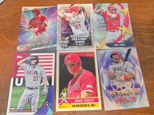 Mike Trout lot of 16 Cards ALL DIFFERENT