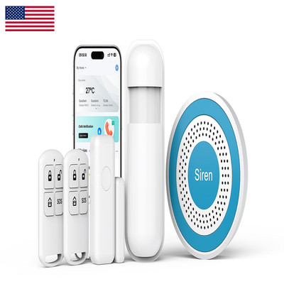 Pgst Alarm System For Home Security Wifi4Gsmart Door/Window Alarm Systems Kit