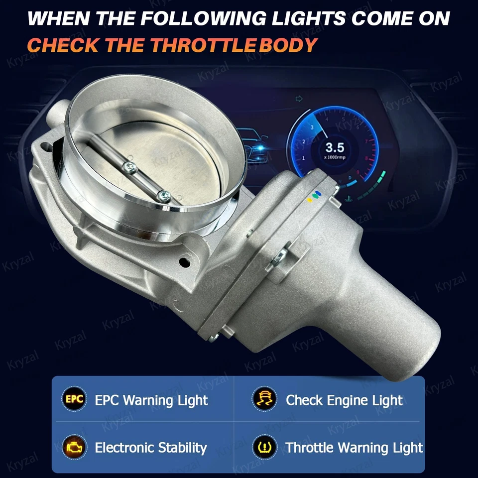 Throttle Body for HSV Maloo E Series R8 GXP 2008 2009 2010 2011-2013 6.2L V8 - image 3 of 4