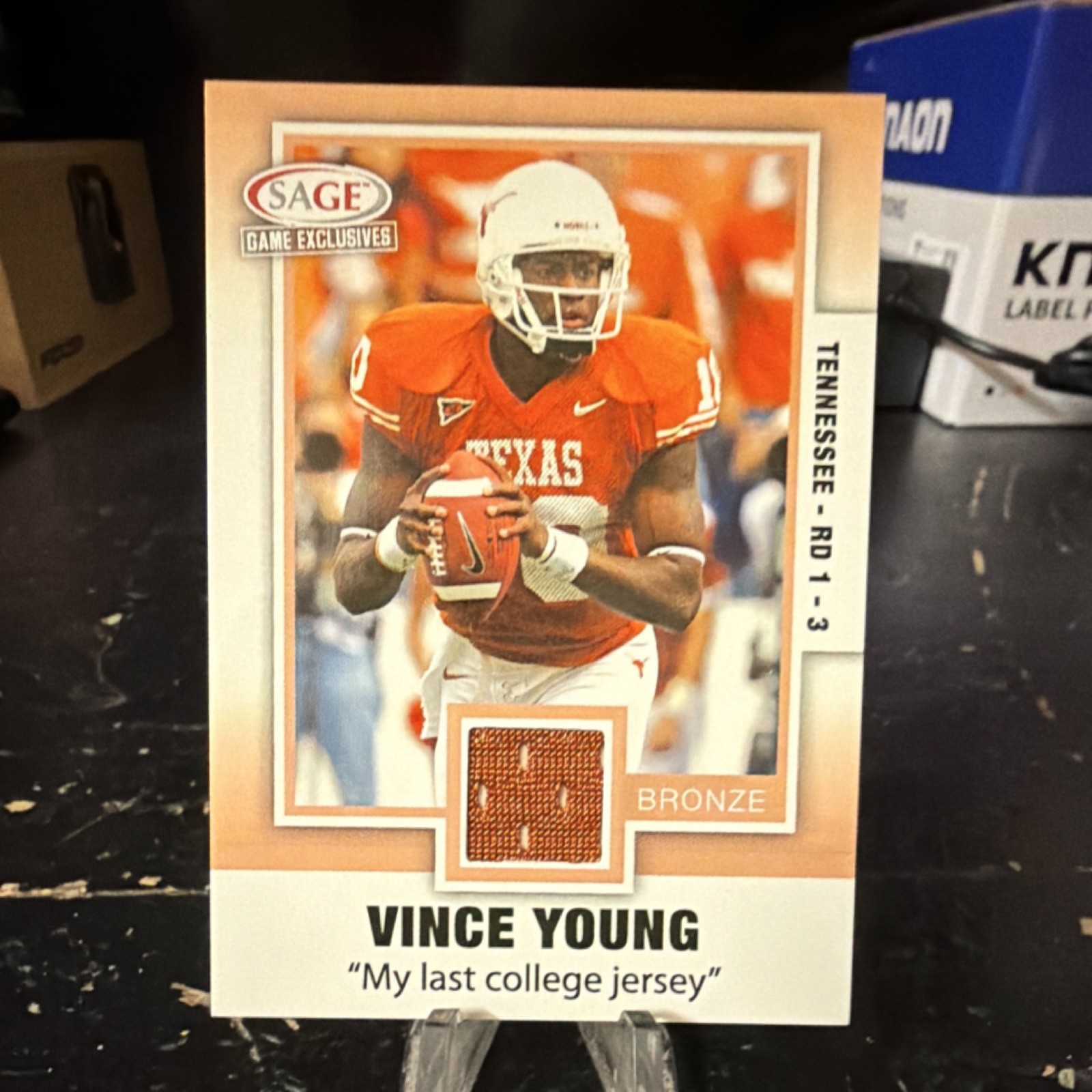 Vince Young Topps Target Red Hot Rookies-Jersey #VY Jersey