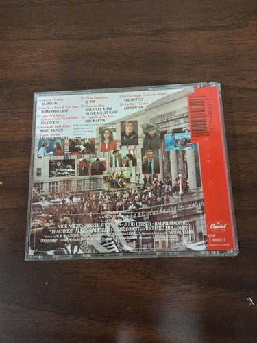 Teachers Original Soundtrack from the Motion Picture (CD, 1984, Capitol, Japan) - Picture 2 of 5