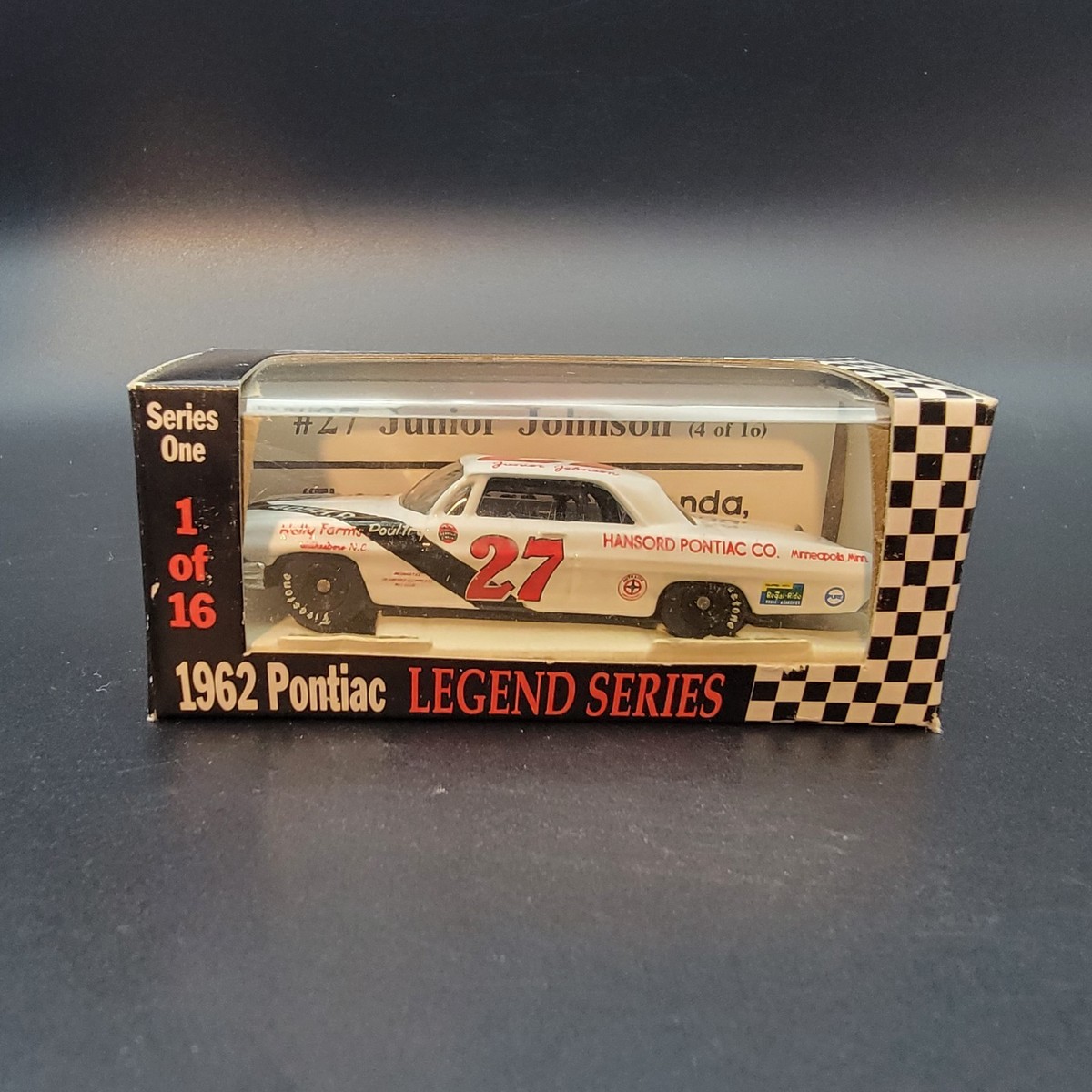 RCI 1:64 1962 Pontiac #27 Junior Johnson Hansord Pontiac Legend