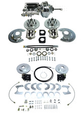 1964-66 Ford Mustang Front Rear Power Disc Brake Conversion 4 Wheel Disc Kit
