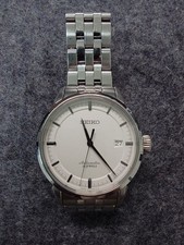 SEIKO Presage SARX021 White Dial Automatic Men's Watch Used Working #74