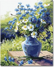 LSPBN DIY Acrylic Painting Kit, Paint by Numbers on Canvas - Number Painting  F