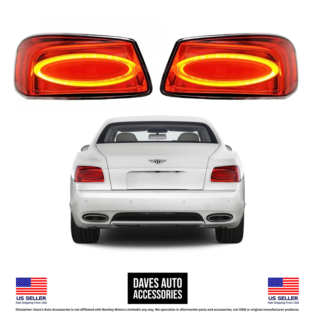 2014-2018 Bentley Continental Flying Spur LED Taillights Set OE Style Left+Right