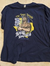 WWE Wrestling The Texas Tornado Kerry Von Erich Warrior T-Shirt Used Mens 5XL