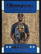 2015-16 Panini NBA Hoops Champions Portraits Harrison Barnes 61/99 #89 Warriors