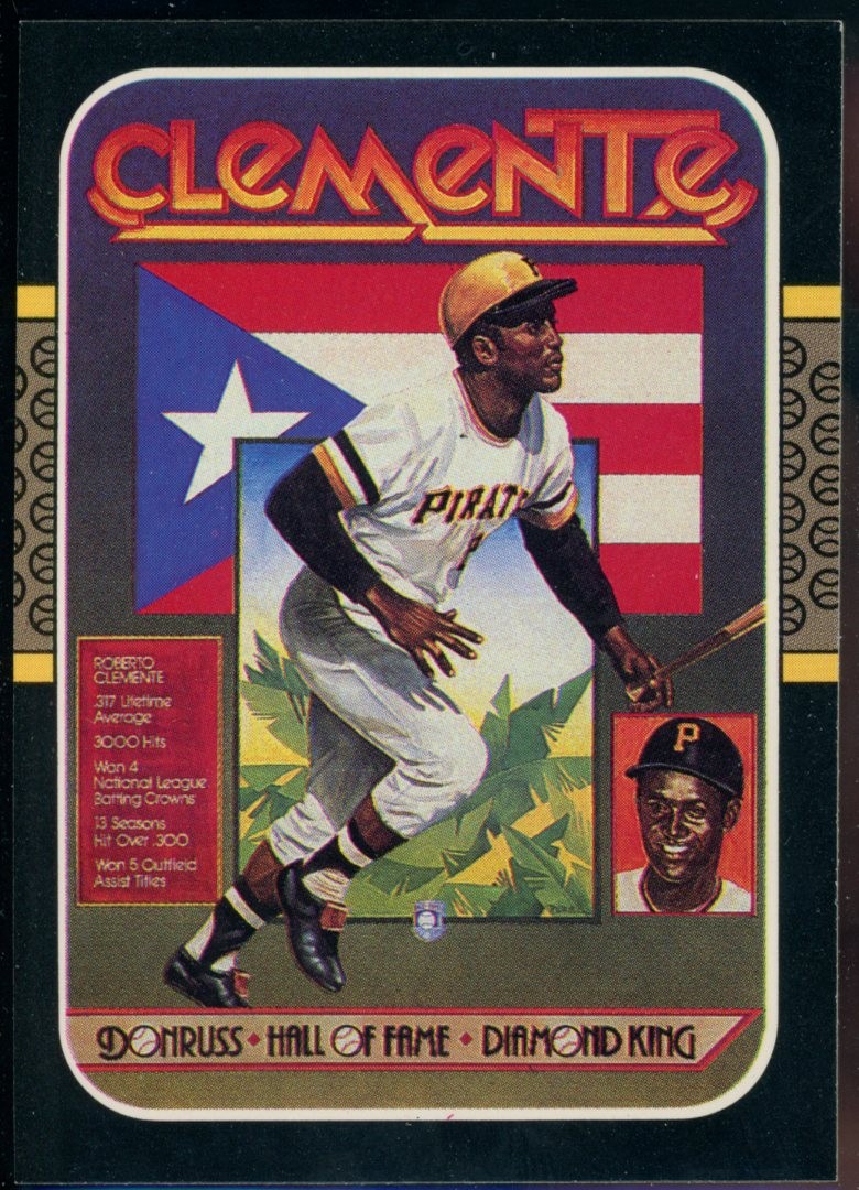 1987 Leaf #163 Roberto Clemente
