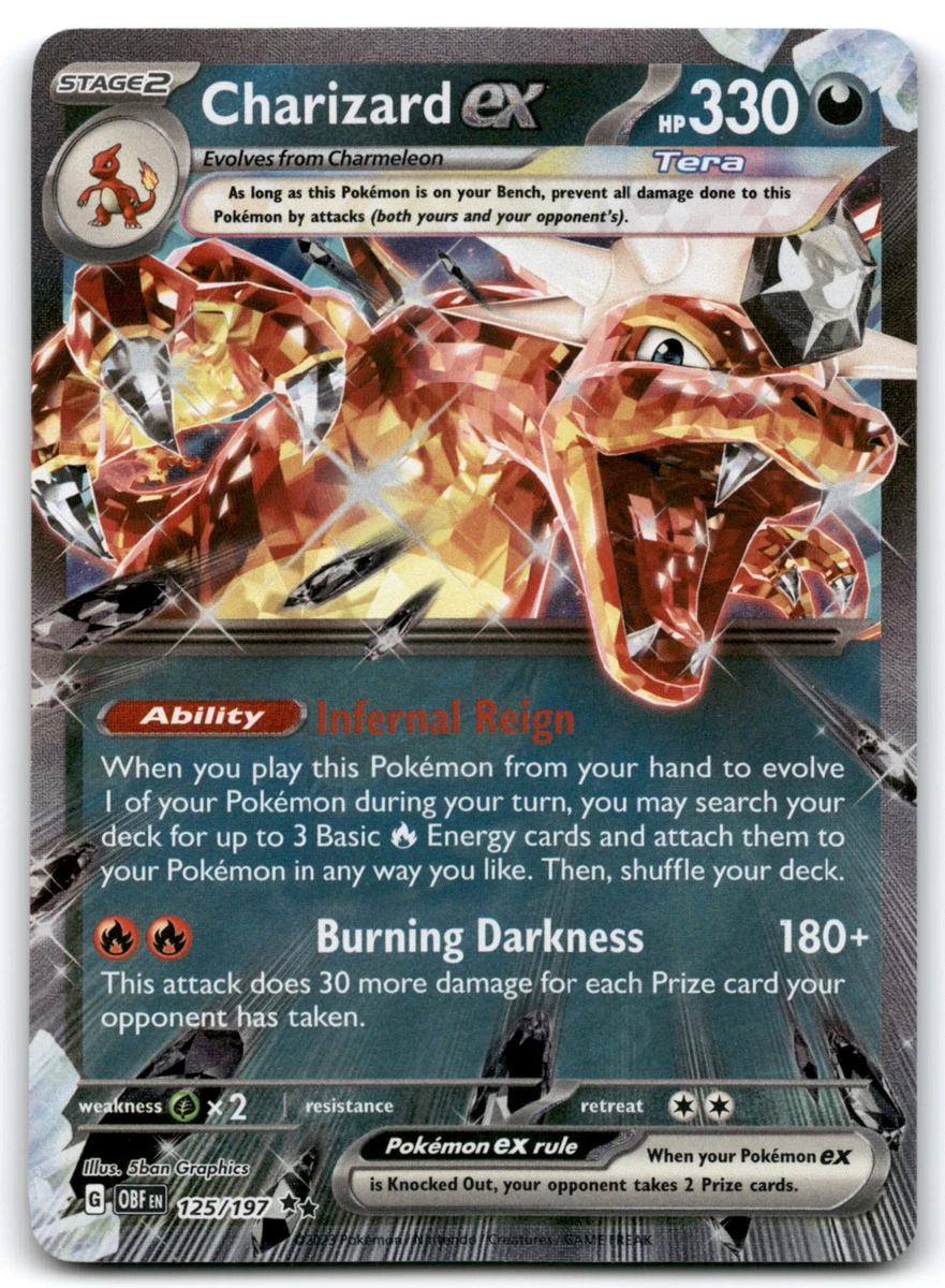 Charizard ex Pokémon TCG Cards for sale | eBay